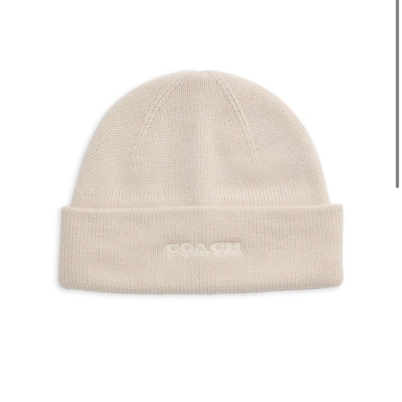 Coach Other - NWT COACH Logo Embroidery Beanie